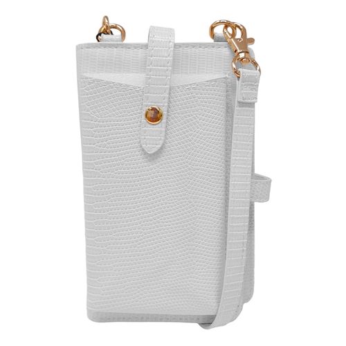 Cartera crossbody Sabrina color blanco para mujer