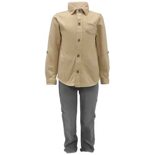 Conjunto de 2 piezas bicolor para niño