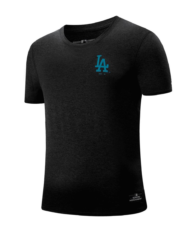 104746254-Camiseta-deportiva-Dodgers-negra-heather-para-hombre