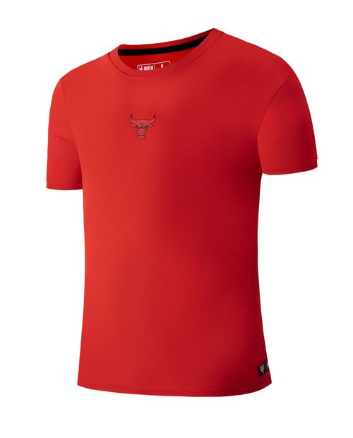 Camiseta deportiva Bulls roja para hombre