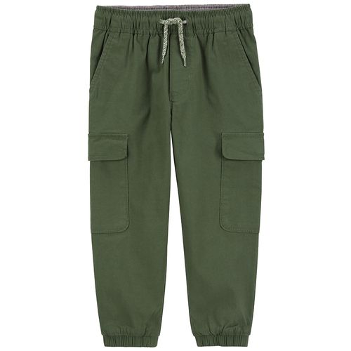 Pantalón  verde sólido para niño