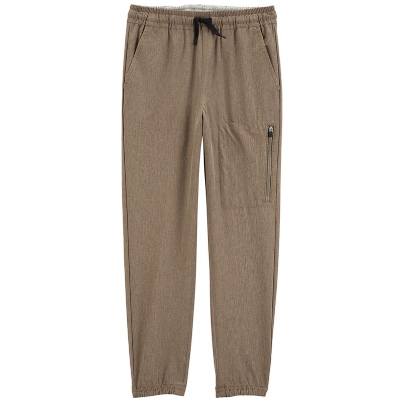 104761211-Pantalon-cafe-solido-para-niño