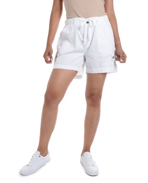 Short Dash cargo de cintura alta para mujer