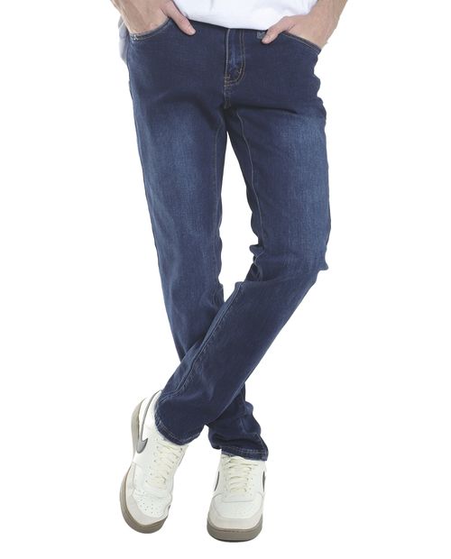 Jeans Orange slim fit azul oscuro denim para hombre