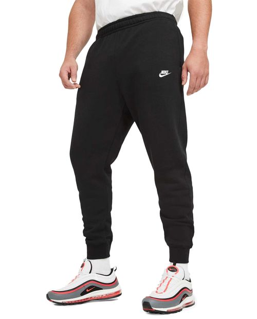 Pants deportivo Nike negro sólido para hombre