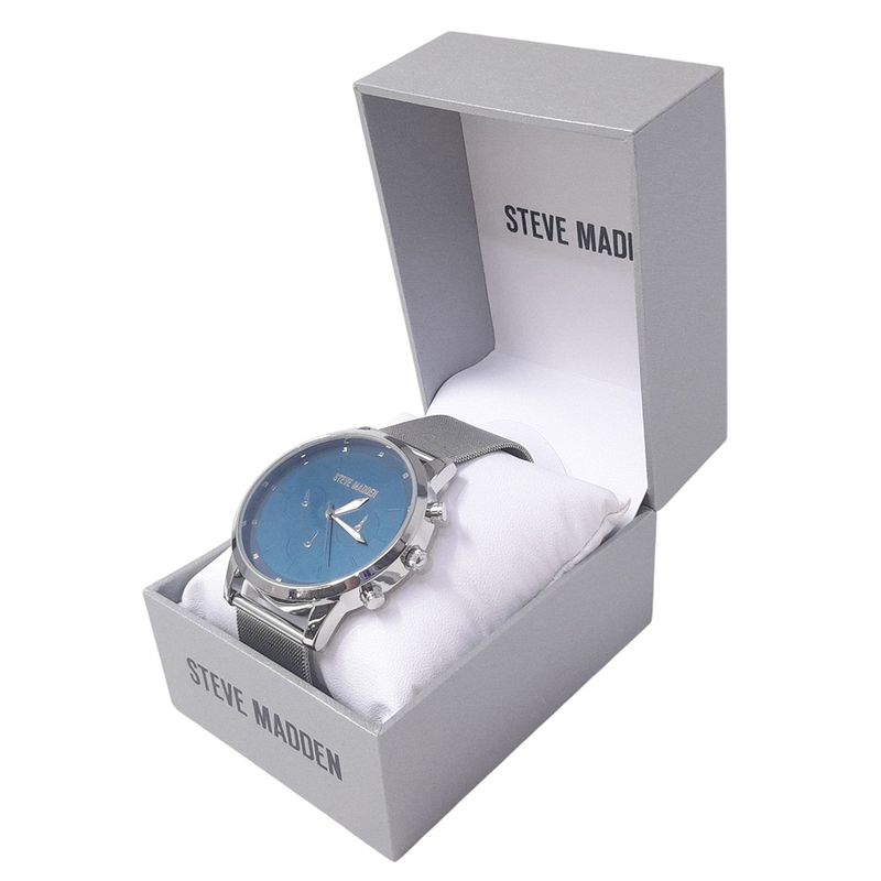 Steve Madden Strap Watch in Gray for Men | Lyst
