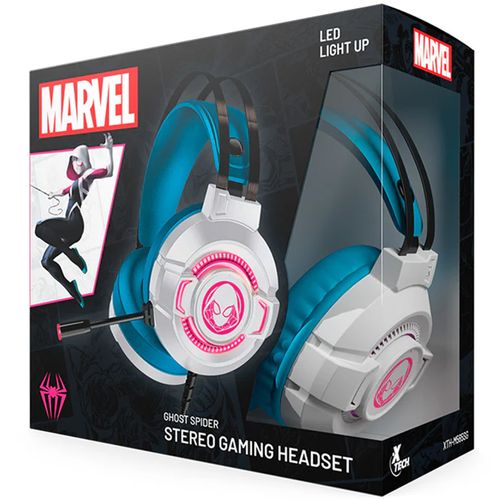 Audífono gaming Ghost Spider 3.5mm y USB con cable