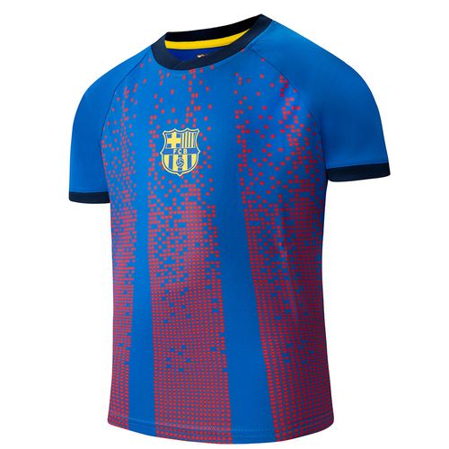 Camiseta bicolor con estampado del equipo F.C Barcelona para niño