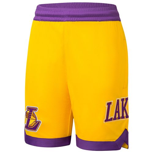 Short deportivo bicolor  con estampado del equipo Lakers Los Ángeles para niño