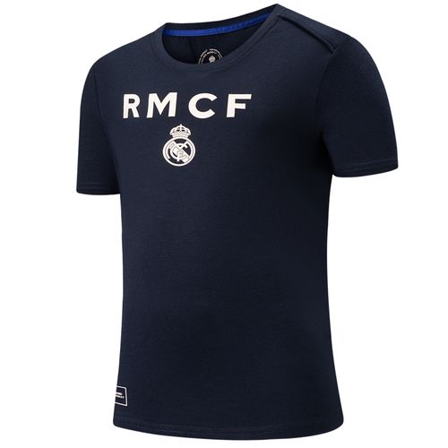 Camiseta negro  estampada del Real Madrid para niño