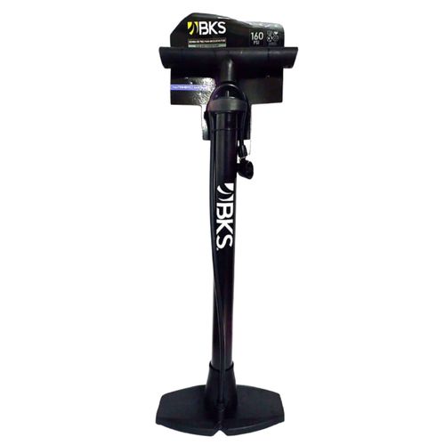 Bomba de aire BKS para bicicleta mediana.