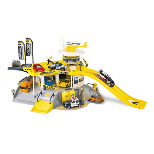 City Depot Parqueo de Construcción 38 Piezas 3 Vehículos