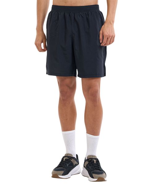 Short deportivo Under Armour negro estampado para hombre