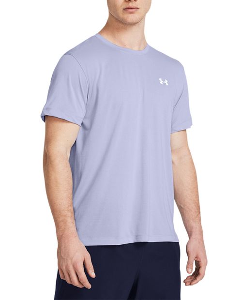 Camiseta deportivaUnder Armour  gris sólida para hombre