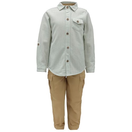 Conjunto de 2 piezas bicolor para niño