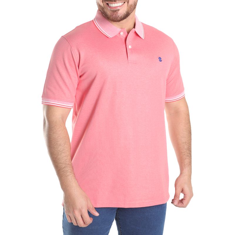 Camisa rosada polo online