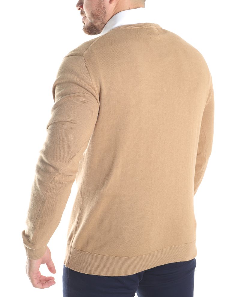 104567096-Sueter-Gents-beige-solido-para-hombre