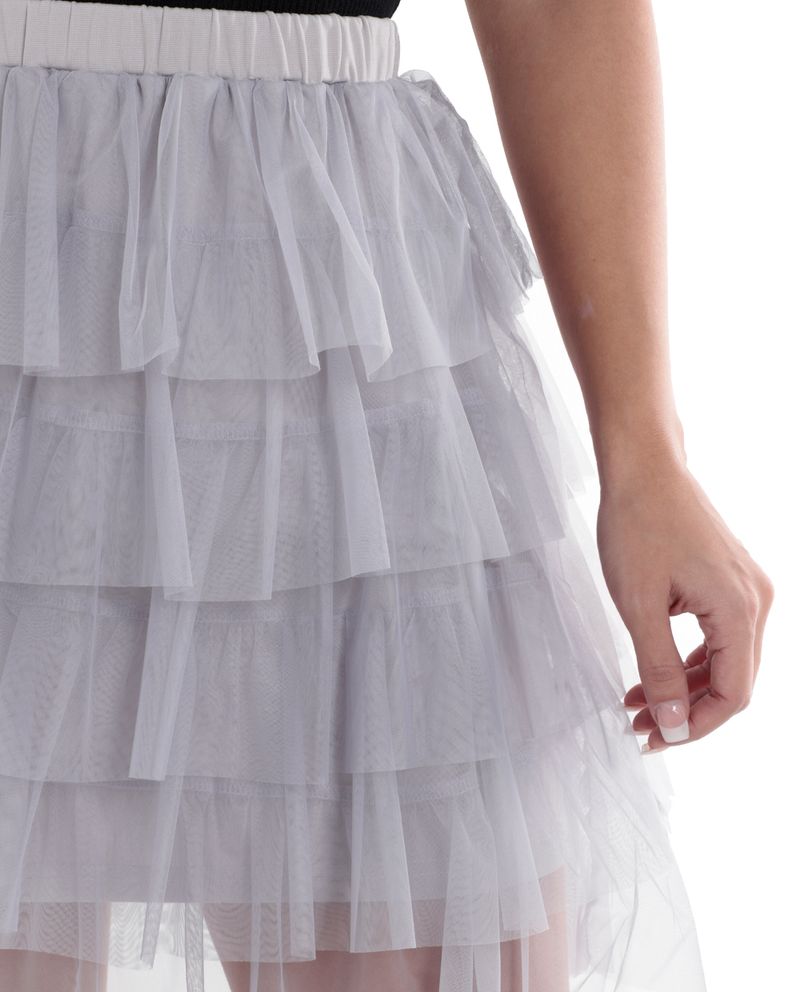 104605759-Falda-Orange-mini-gris-de-cintura-alta-para-mujer