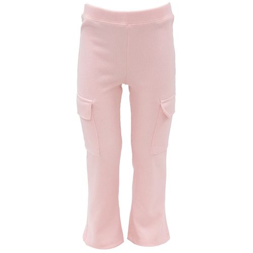 Pantalón rosado sólido para niña