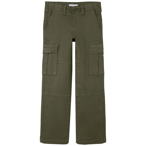 Pantalón verde sólido para niño