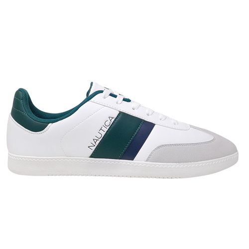 Zapato deportivo casual Nautica color blanco para hombre