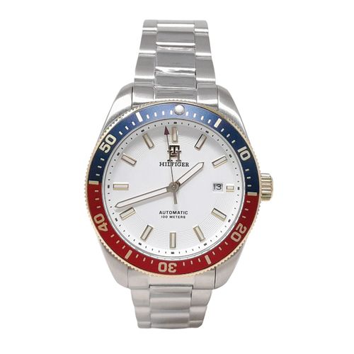 Reloj Tommy Hilfiger análogo metálico para hombre