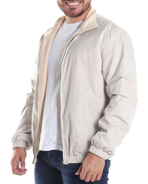 Chaqueta Unexpected beige sólida para hombre