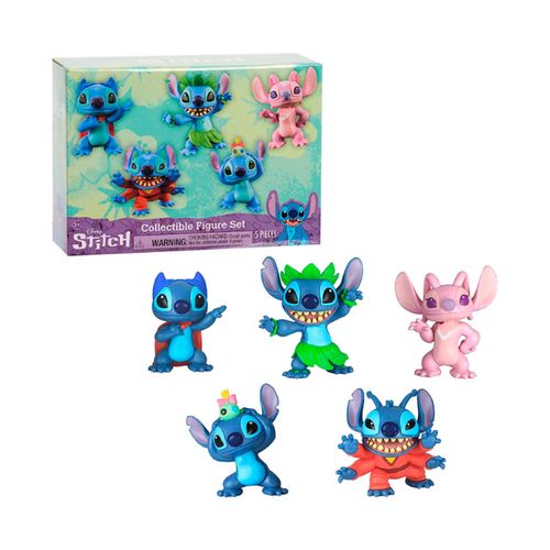 Stitch Set 5 Figuras Coleccionables
