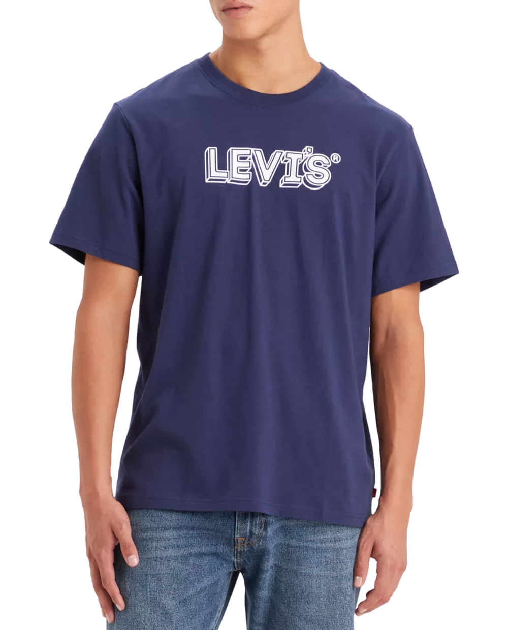 Levis camiseta azul on sale