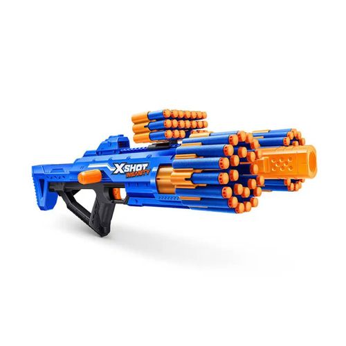 Zuru X-Shot Lanzador Insanity Berzerko Barril Giratorio de 8 Dardos C/ Almacenamiento de 66 Dardos Incluye 16 Dardos
