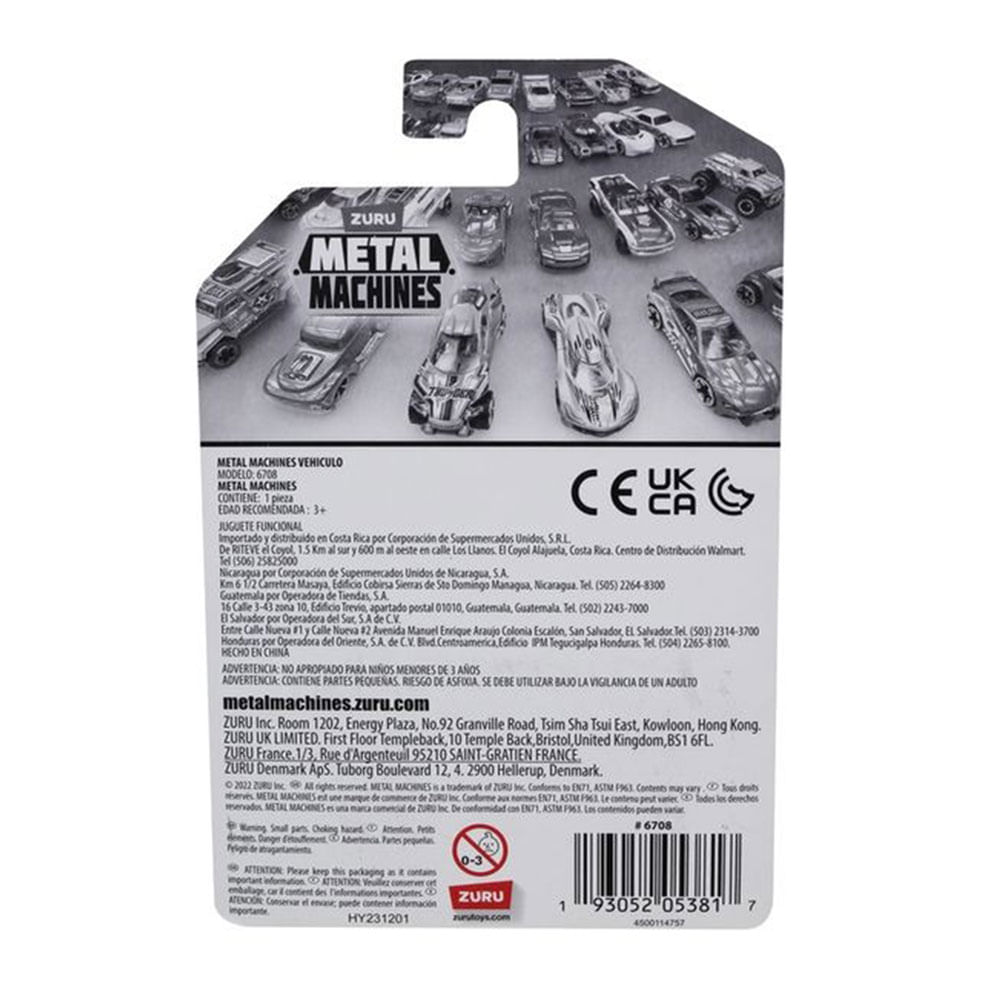 Surtido pieza Zuru Metal Machine Vehículo de Colección Metálico Tienda  Online de Almacenes SIMAN Guatemala