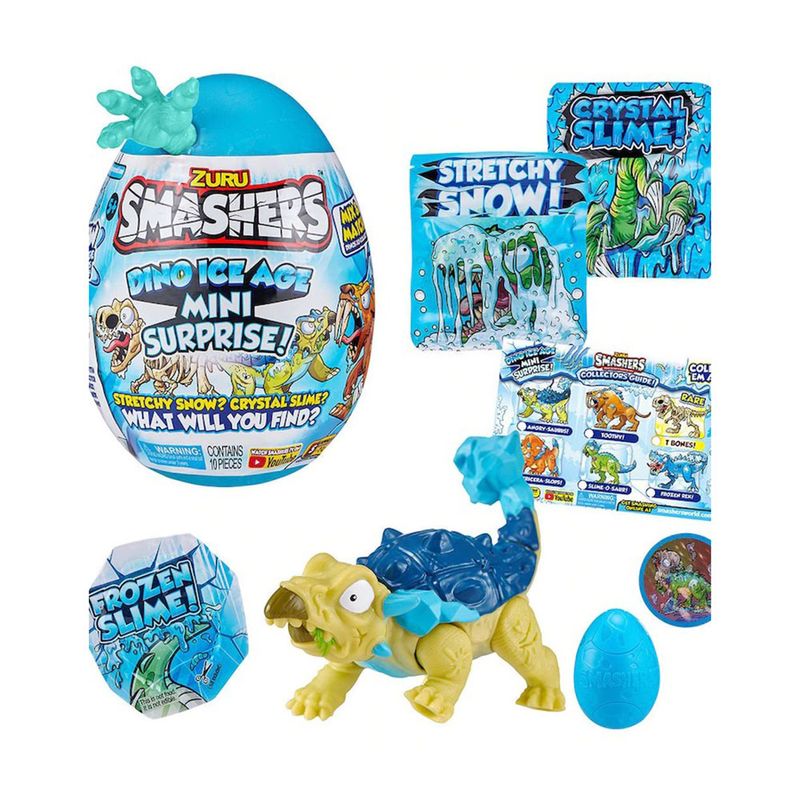 104705149-Zuru-Smashers-Jurassic-Dino-Mini-Huevos-Era-de-Hielo-Sorpresa-Coleccionables