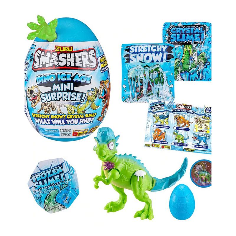 104705149-Zuru-Smashers-Jurassic-Dino-Mini-Huevos-Era-de-Hielo-Sorpresa-Coleccionables