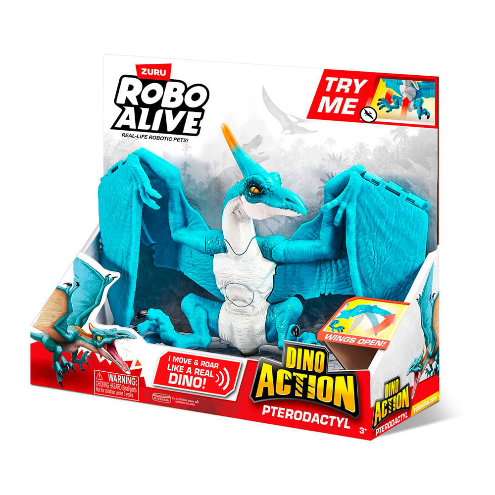 Zuru Robo Alive Dino Figuras de Acción Interactiva Estilos