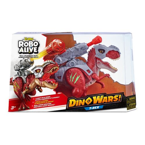 Zuru Robo Alive Dino Figura T-Rex Interactivo C/ Accesorios