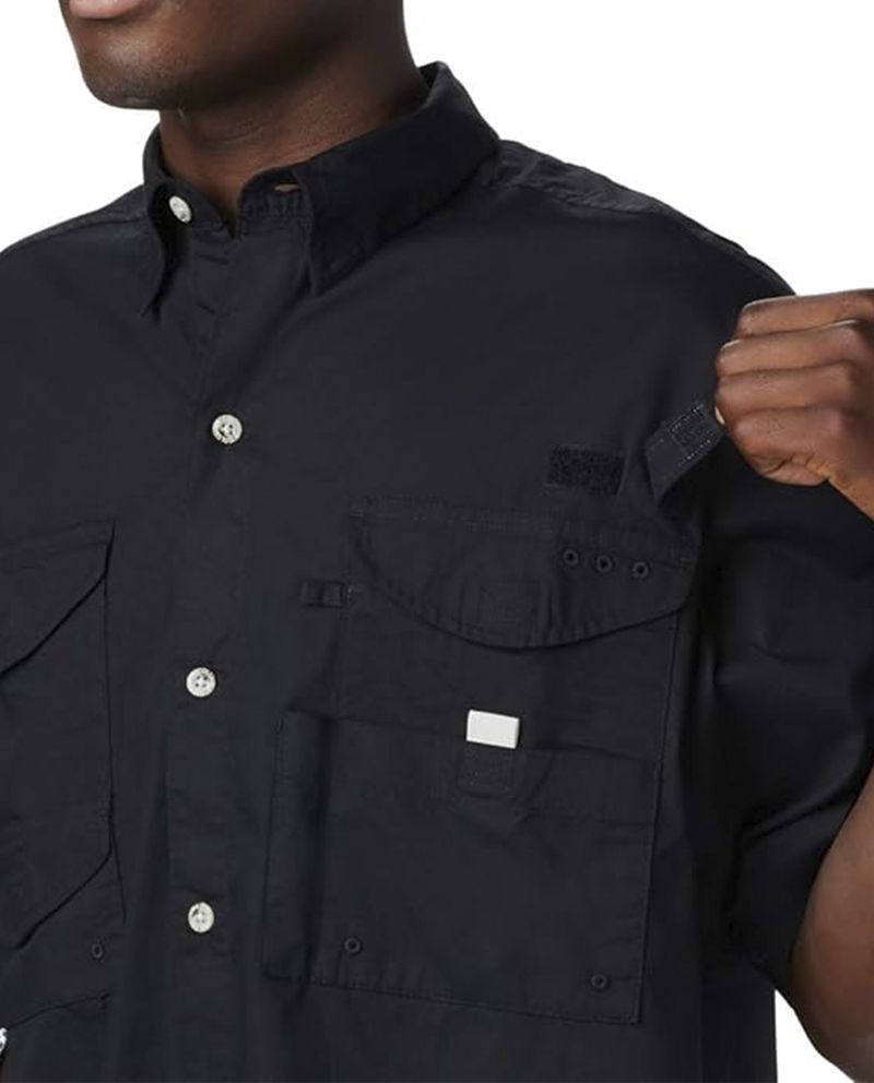 100850715-Camisa-Columbia-PFG-Bonehead™-negra-solida-para-hombre