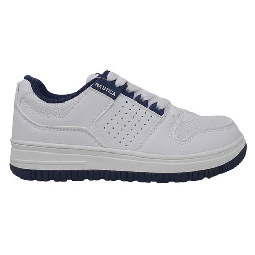 Zapato deportivo casual Nautica blanco para niño