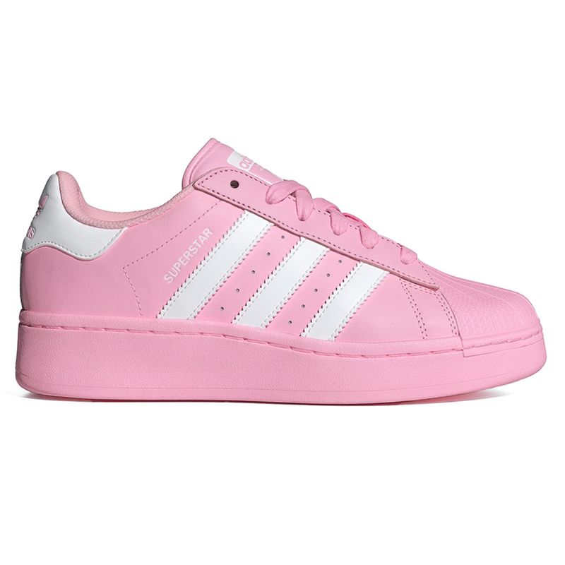 Adidas superstar franjas rosas online