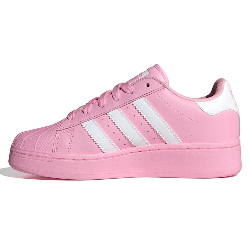 Zapatos casuales Adidas Originals Superstar XLG rosa para mujer Siman El Salvador