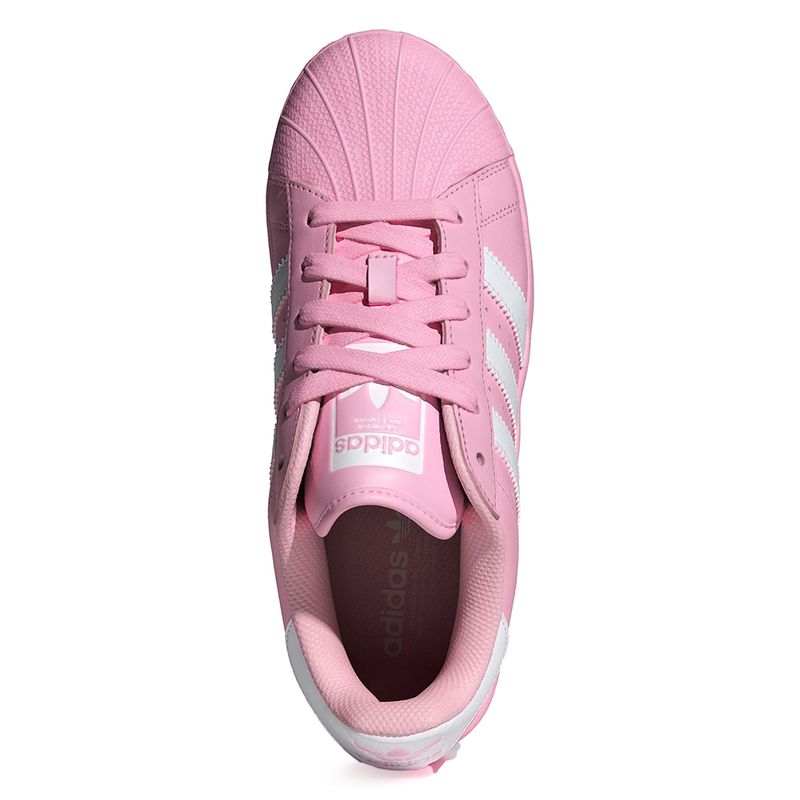 Zapatos casuales Adidas Originals Superstar XLG rosa para mujer