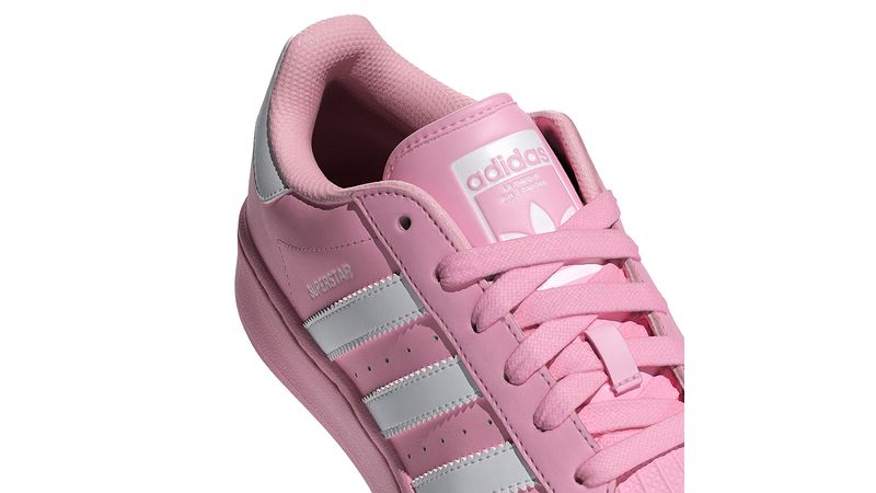 Zapatos casuales Adidas Originals Superstar XLG rosa para mujer