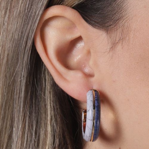 Aretes hoops para mujer