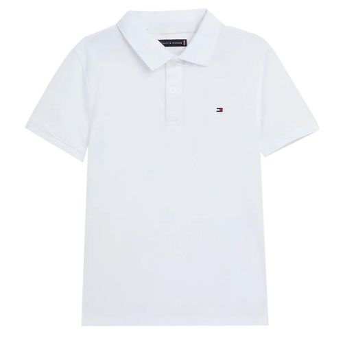 Camisa blanco sólido para niño
