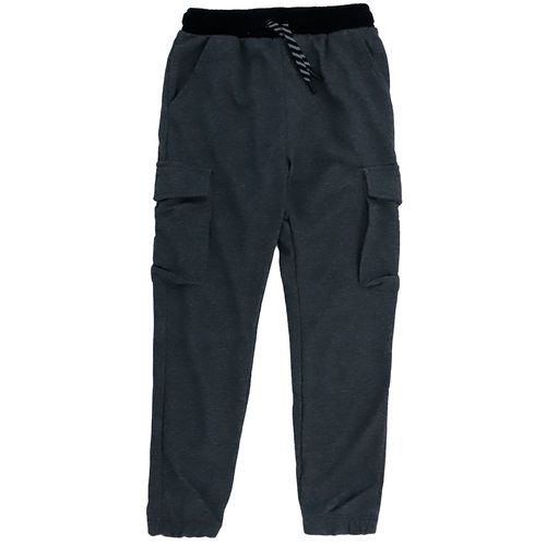 Pantalón gris sólido para niño