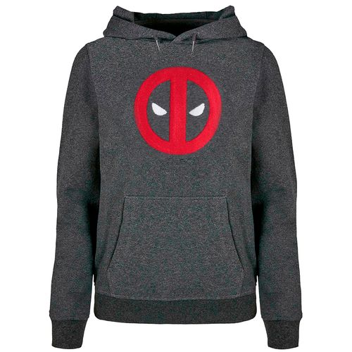 Sudadera gris con estampado de Deadpool para niño