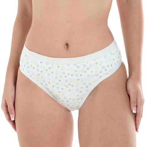 Panti Accente estampado de cintura media para mujer