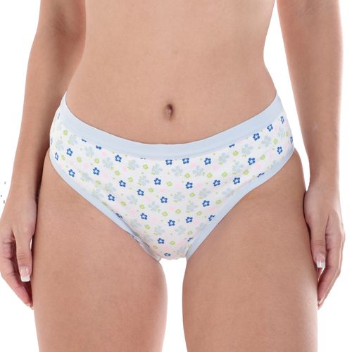 Panti Accente estampado de cintura media para mujer