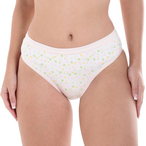 Panti Accente estampado de cintura media para mujer