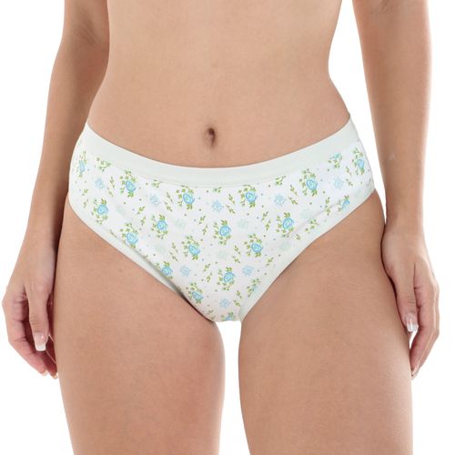 Panti Accente estampado de cintura media para mujer
