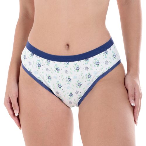 Panti Accente estampado de cintura media para mujer